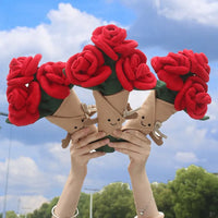 JC Everlasting Romance Plush Rose Bouquet