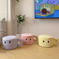 Cozy Wonderland Tea Cup Padded Stool