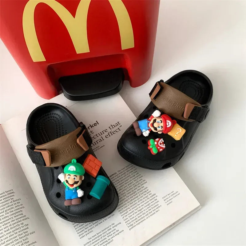 Super Mario Mushroom Kingdom Clogs