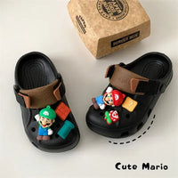 Super Mario Mushroom Kingdom Clogs