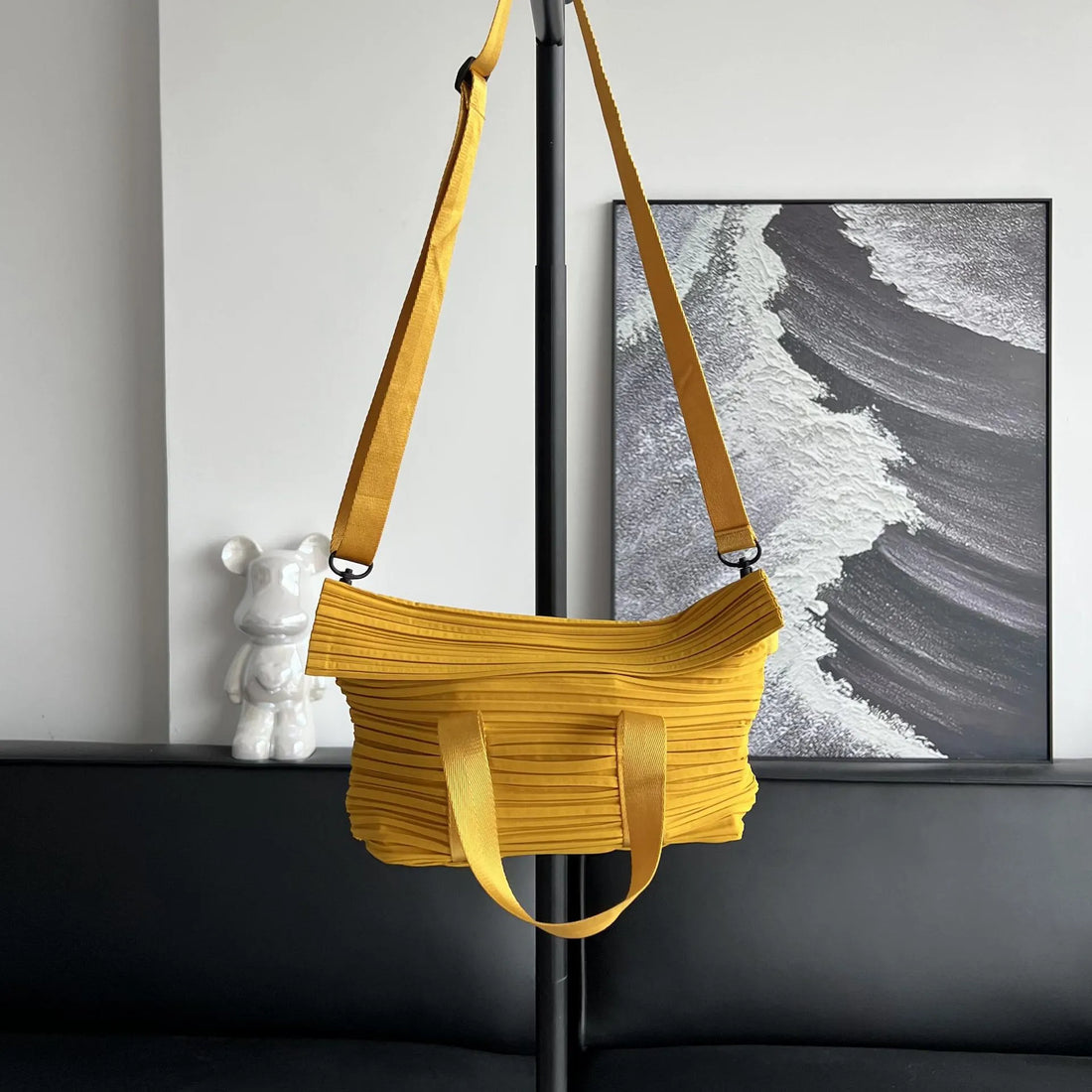 Urban Origami Miyake Folded Canvas Bag