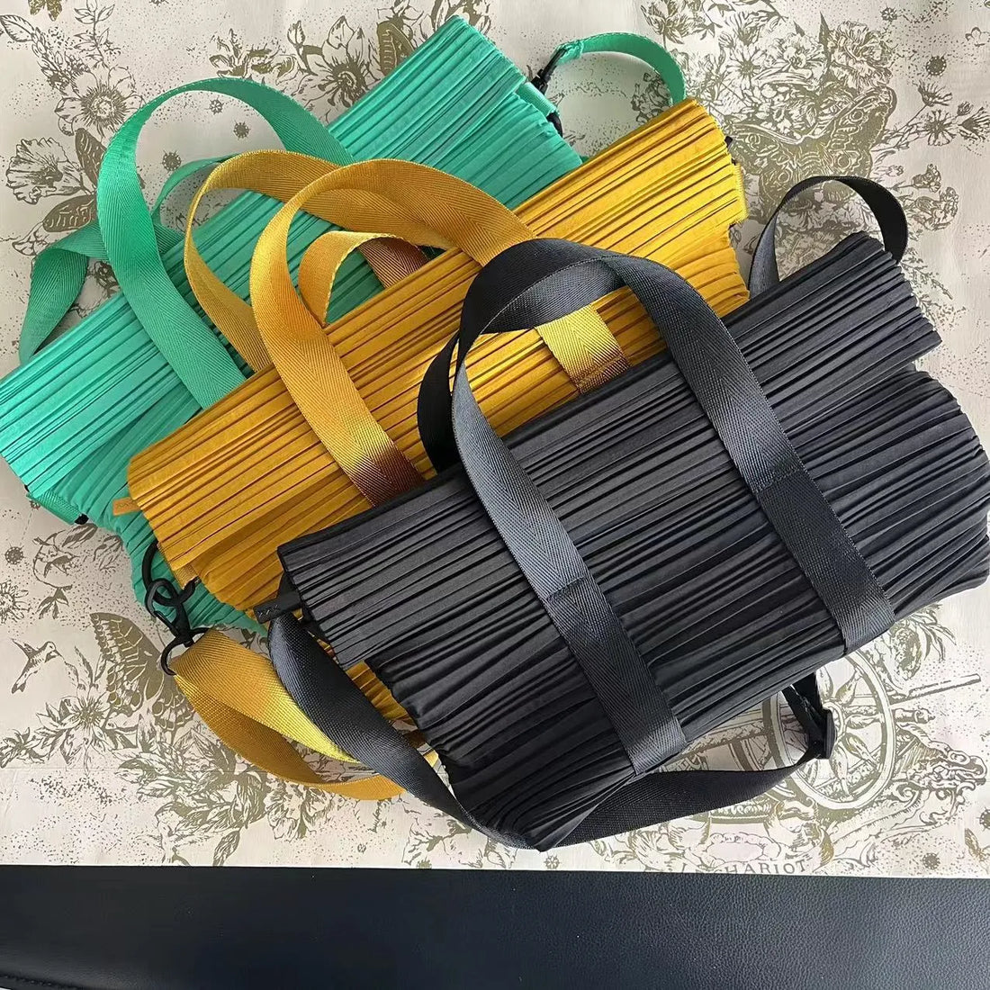 Urban Origami Miyake Folded Canvas Bag