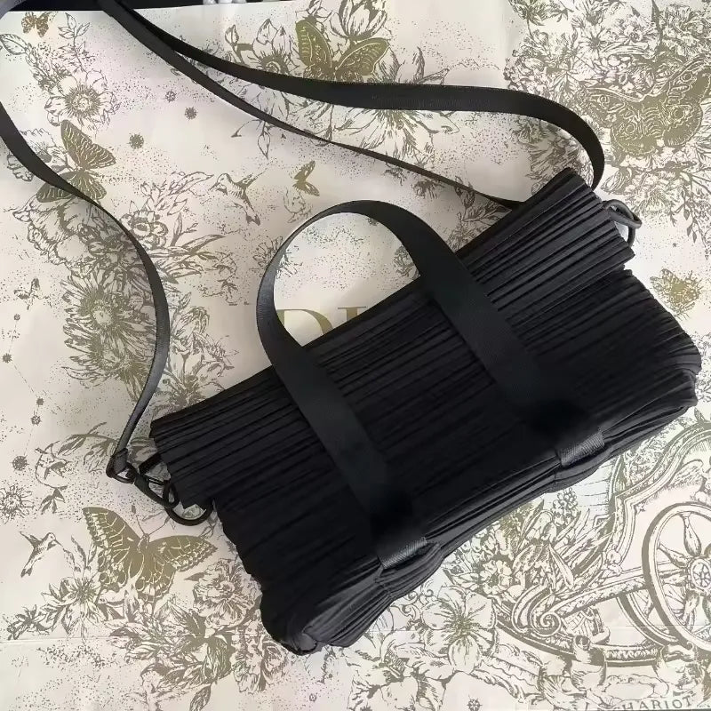 Urban Origami Miyake Folded Canvas Bag