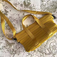 Urban Origami Miyake Folded Canvas Bag