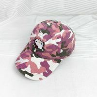 Hello Kitty x Camouflage Baseball Cap