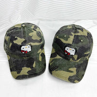 Hello Kitty x Camouflage Baseball Cap
