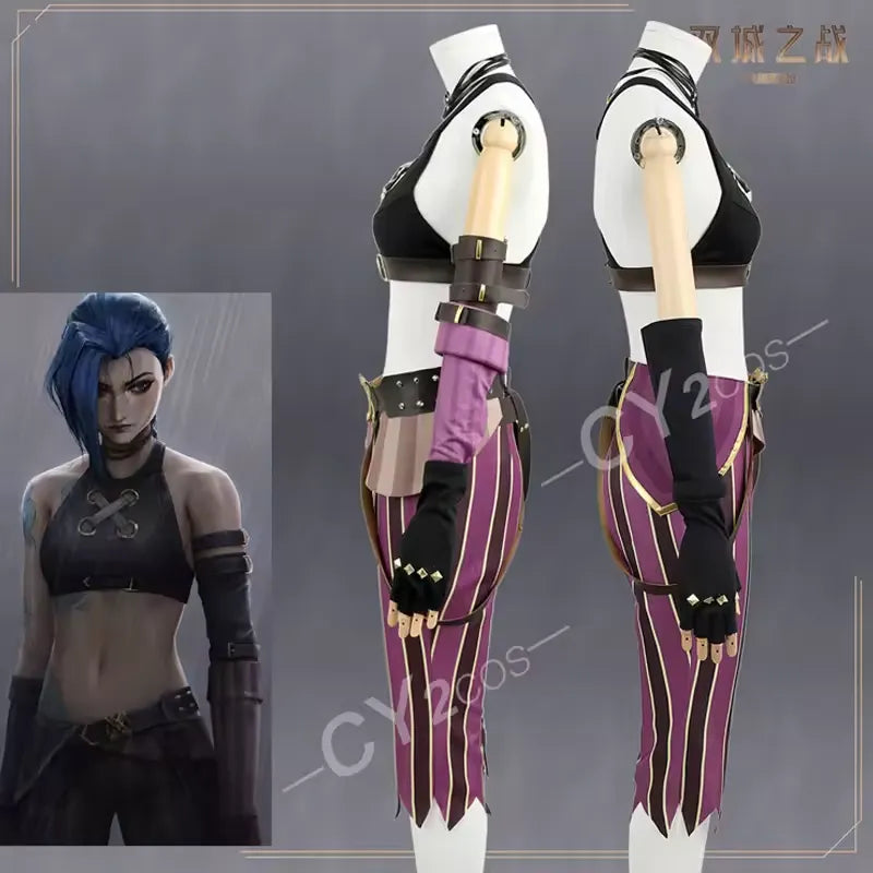 Arcane Jinx Complete Cosplay Set