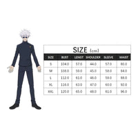 JJK Gojo Satoru Cosplay Uniform Set
