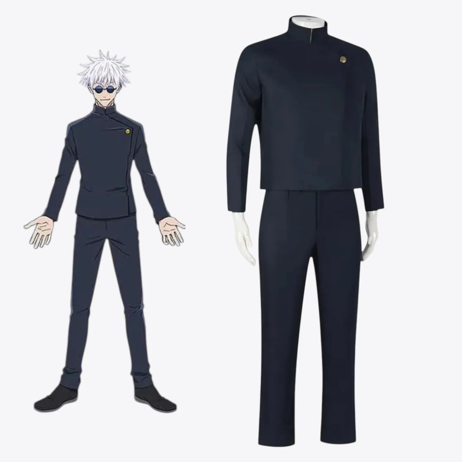 JJK Gojo Satoru Cosplay Uniform Set
