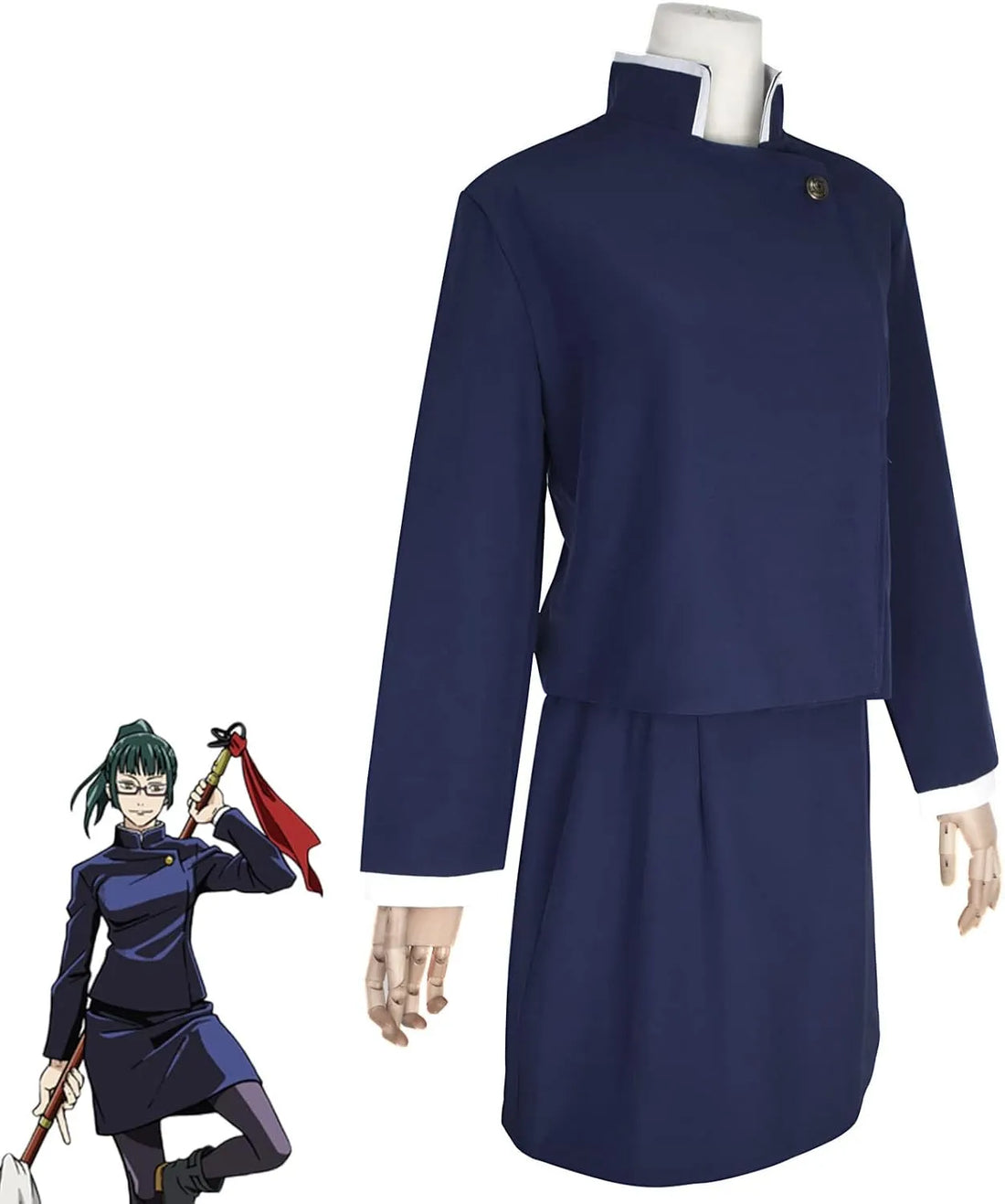 JJK Zenin Maki Cosplay Uniform Dress