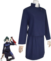 JJK Zenin Maki Cosplay Uniform Dress