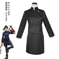 JJK Zenin Maki Cosplay Uniform Dress