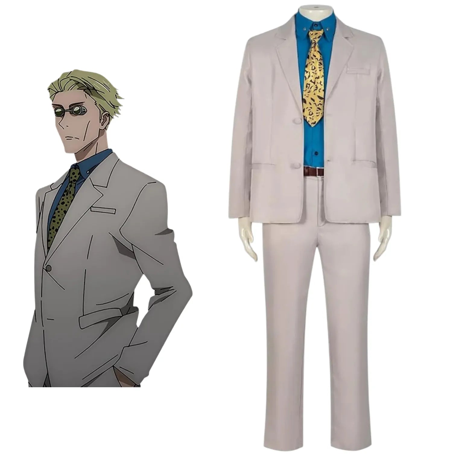 JJK Nanami Kento Cosplay Suit Set