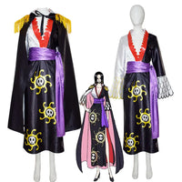 OP Boa Hancock Black Cosplay Set