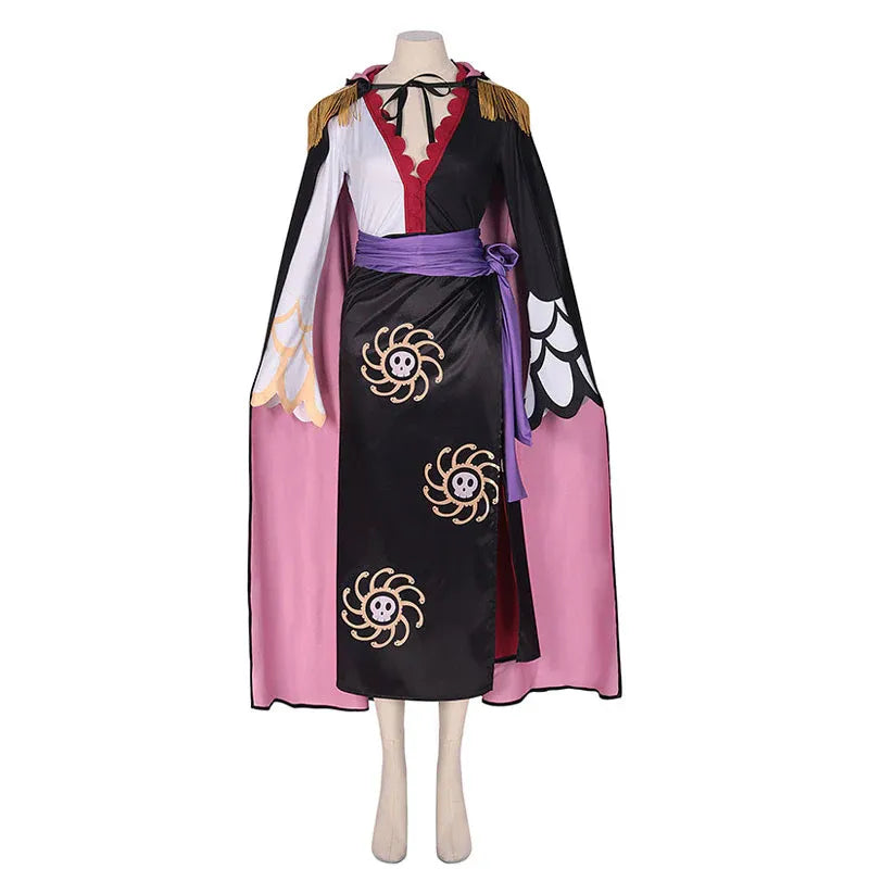 OP Boa Hancock Black Cosplay Set