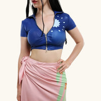 OP Nico Robin Floral Wrap Costume