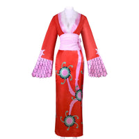 OP Boa Hancock Crimson Empress Costume