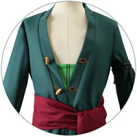 OP Roronoa Zoro Kimono Cosplay Set