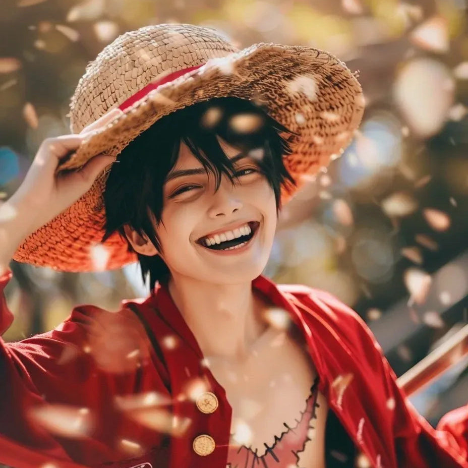 OP Monkey D. Luffy Cosplay Set