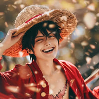 OP Monkey D. Luffy Cosplay Set