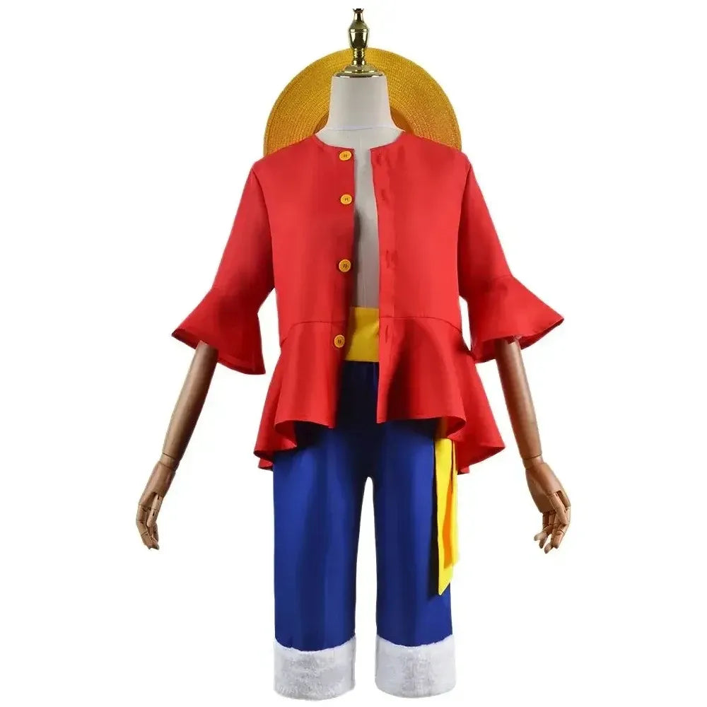 OP Monkey D. Luffy Cosplay Set
