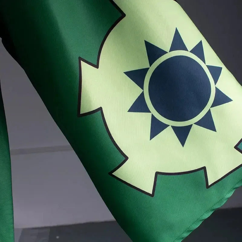 OP Roronoa Zoro King of Hell Cosplay Set