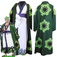 OP Roronoa Zoro King of Hell Cosplay Set