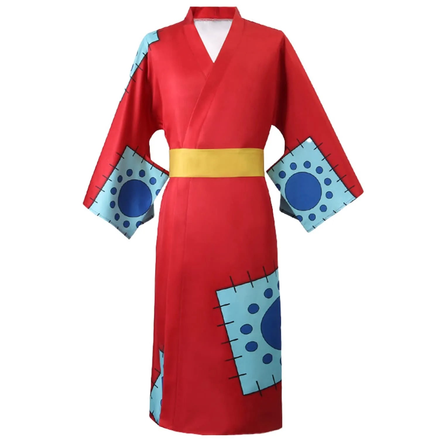 OP Monkey D. Luffy Wano Kimono Cosplay Set