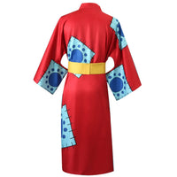 OP Monkey D. Luffy Wano Kimono Cosplay Set