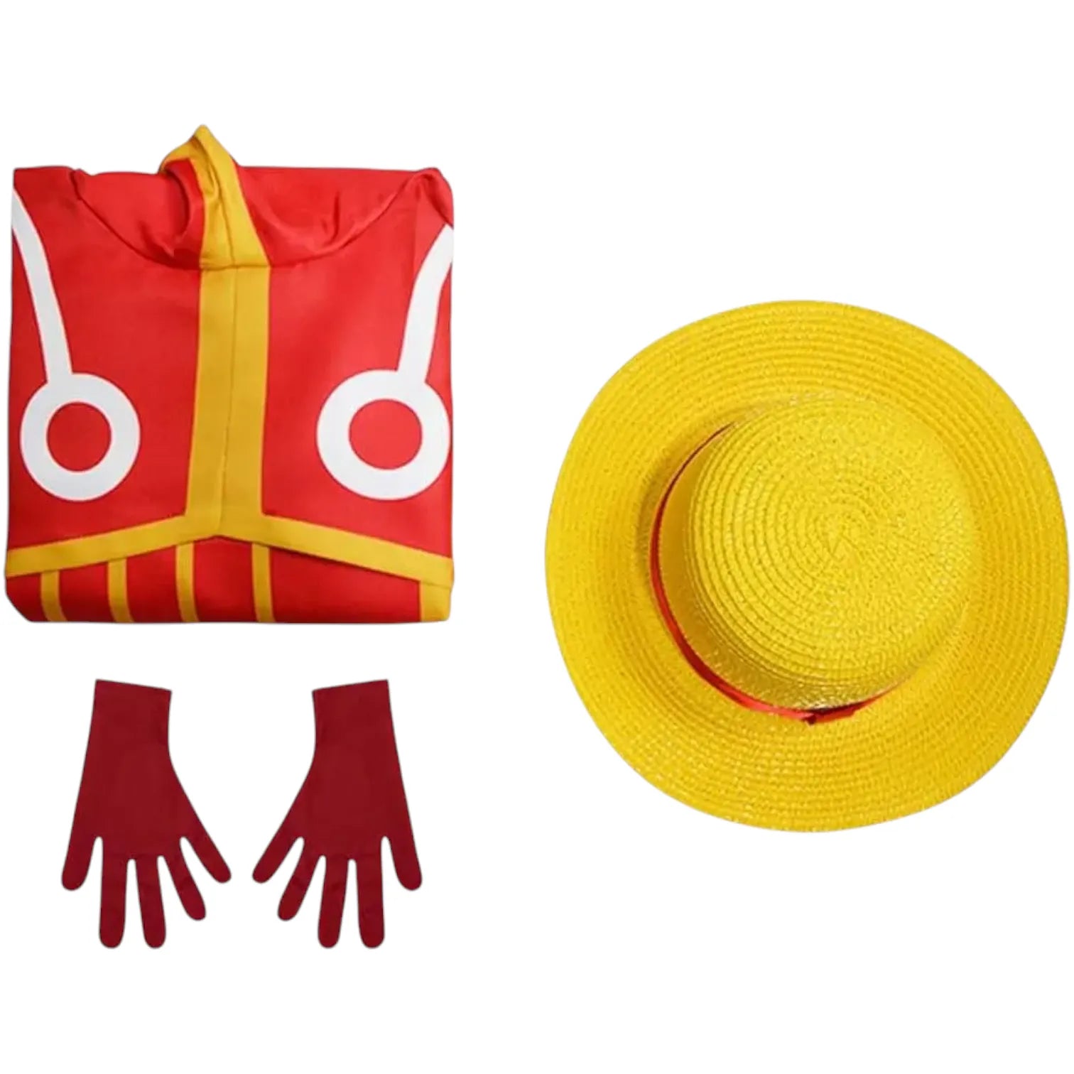 OP Monkey D. Luffy Egghead Arc Cosplay Set