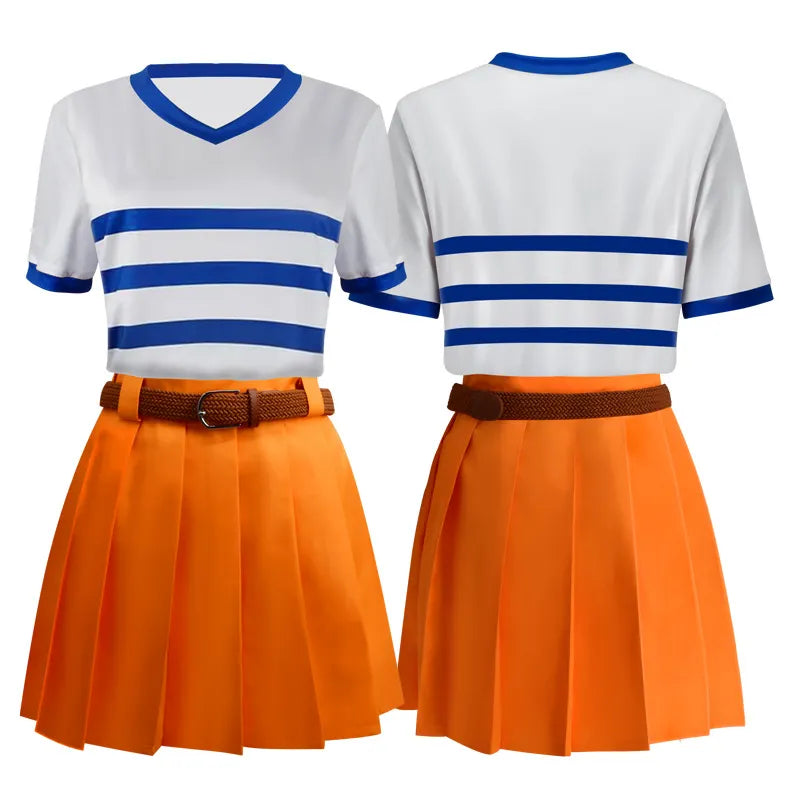 OP Nami Half-Cut Cosplay Dress