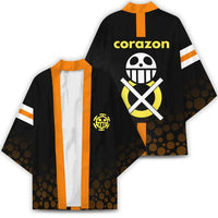 Trafalgar Law Kimono Cardigan Cosplay Set