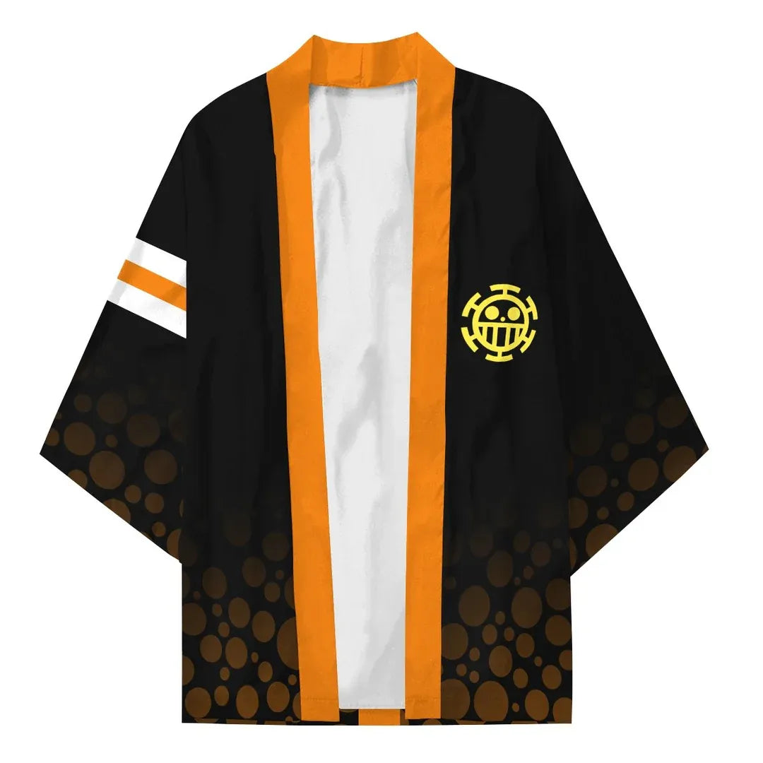 Trafalgar Law Kimono Cardigan Cosplay Set