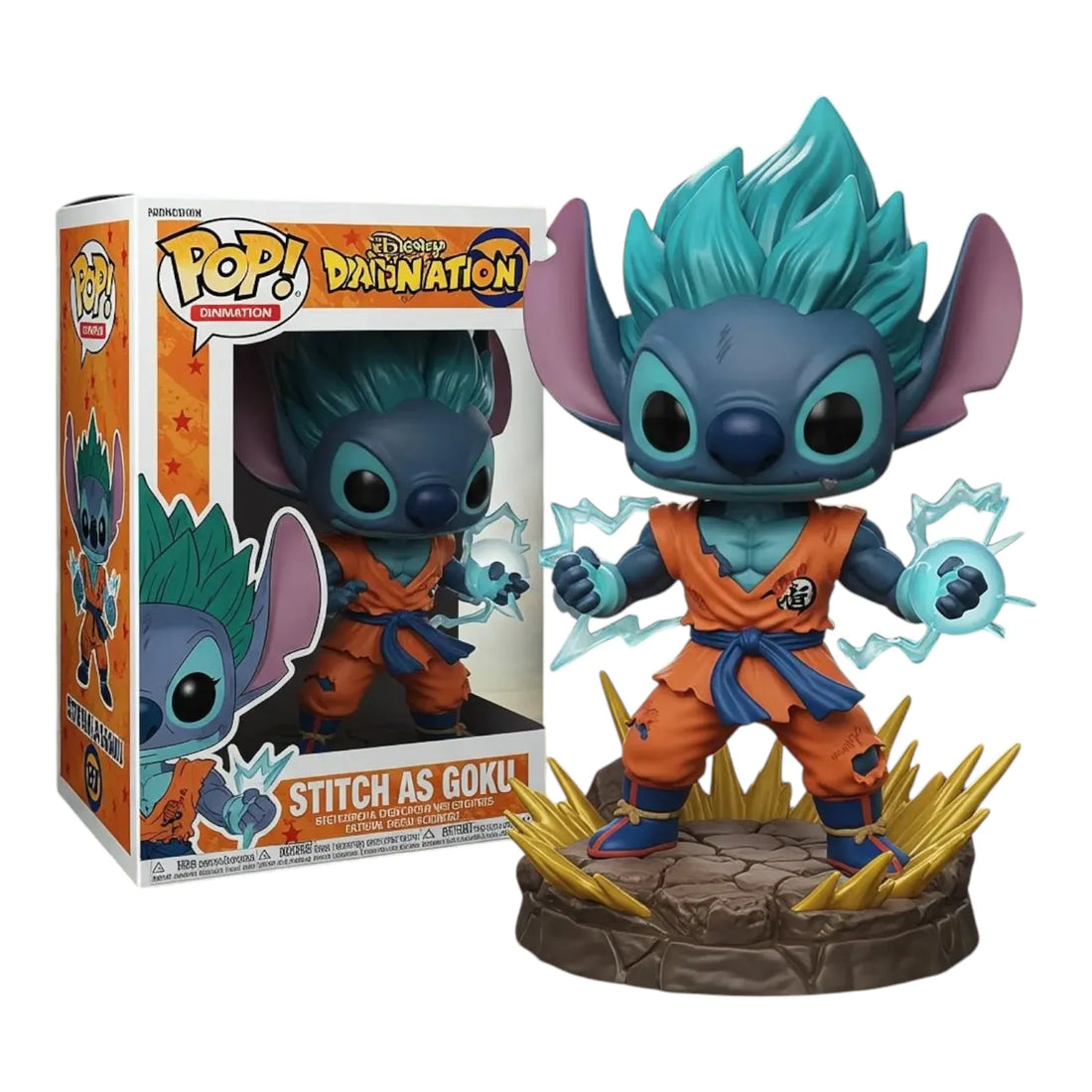 Funko Pop! Stitch as Goku Figurine