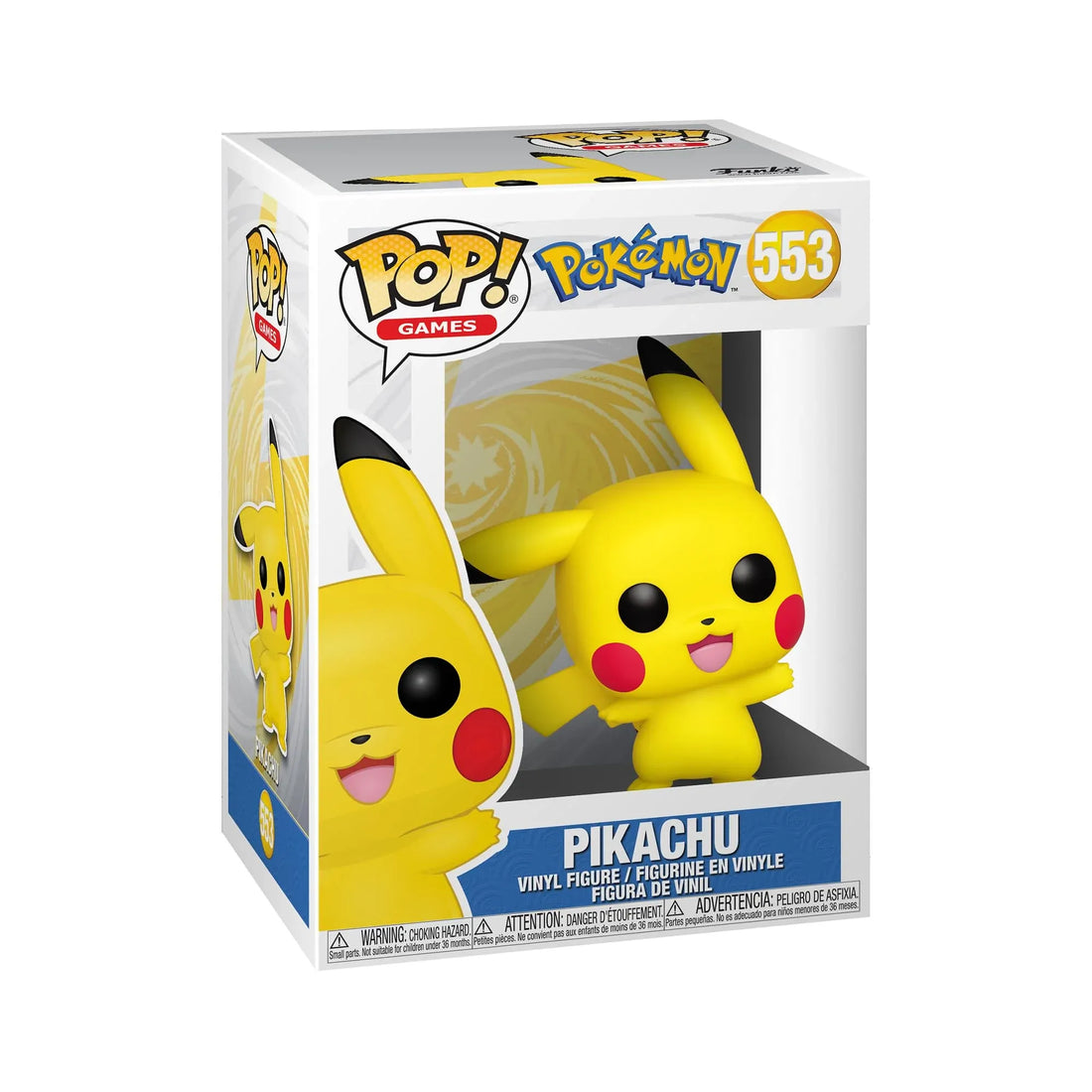 Funko Pop Pokémon Pikachu Waving 553 Figure
