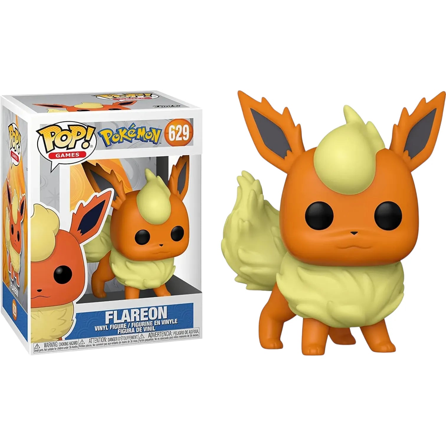Funko Pop Pokémon Flareon 629 Figure
