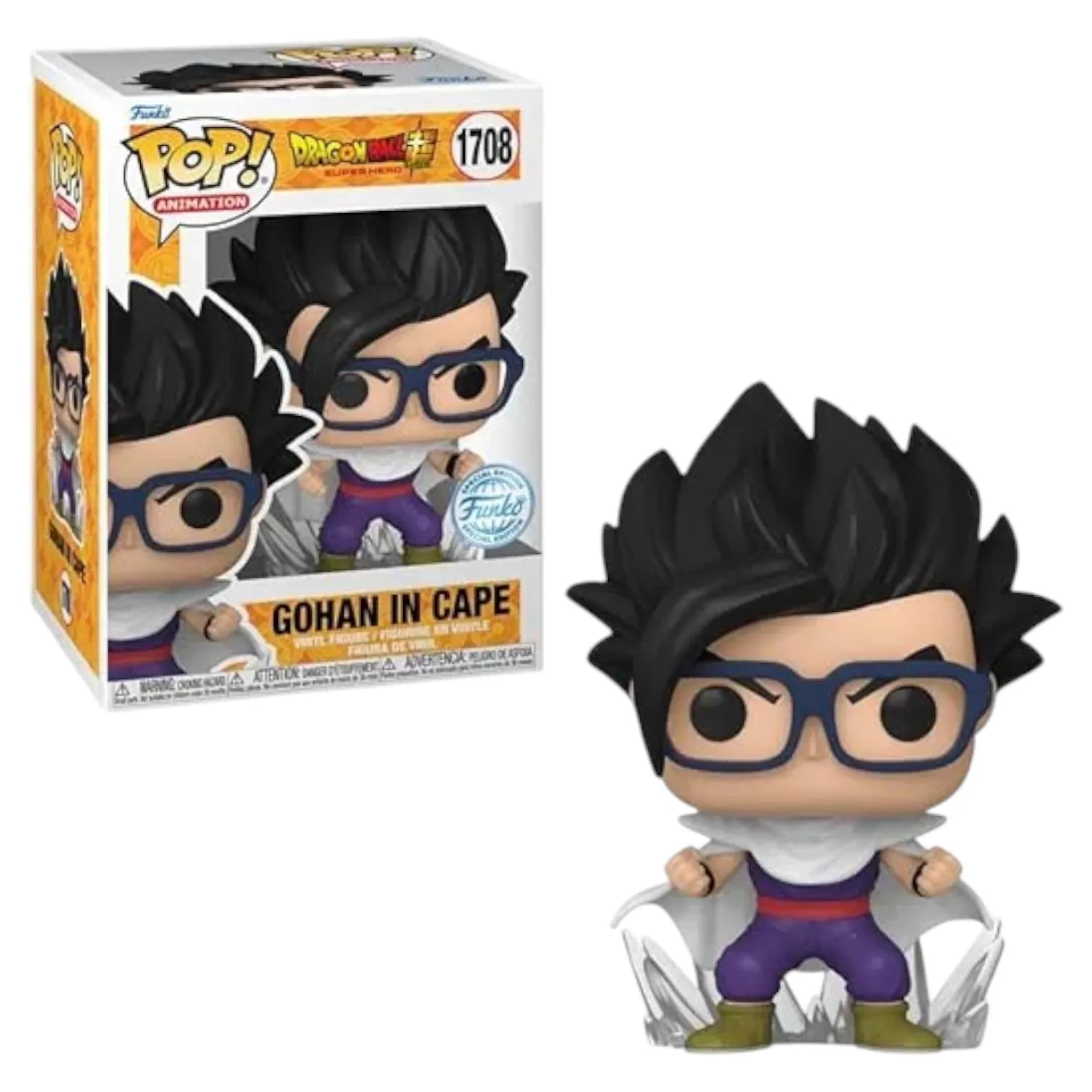 Funko DBZ Super Saiyan Gohan in Cape 1708 Figure