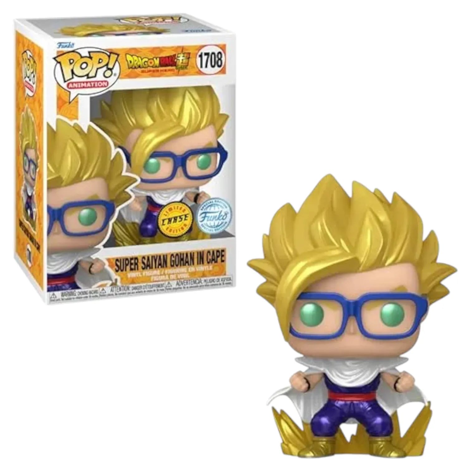 Funko DBZ Super Saiyan Gohan in Cape 1708 Figure