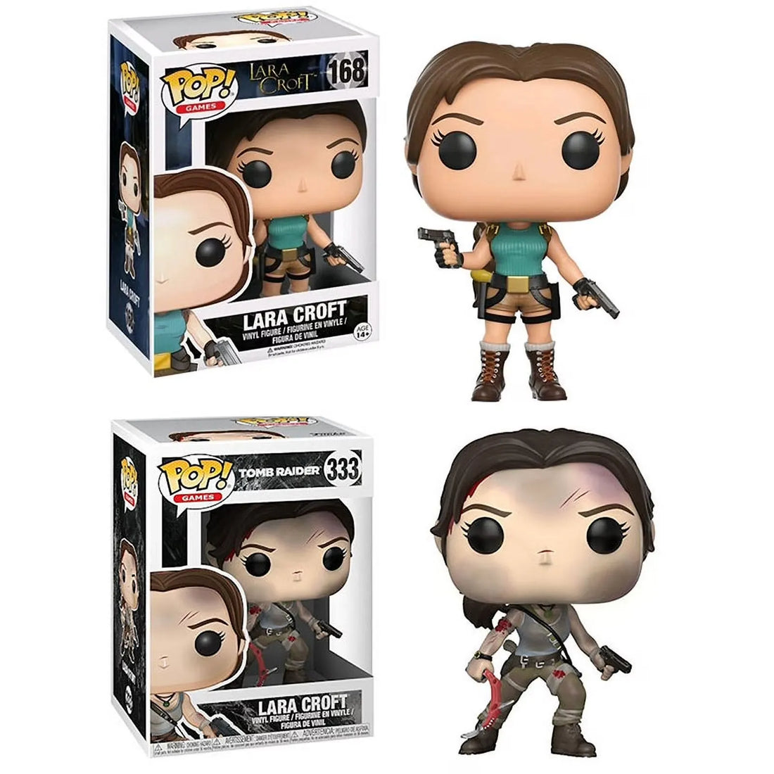 Funko POP Tomb Raider Lara Croft Figures
