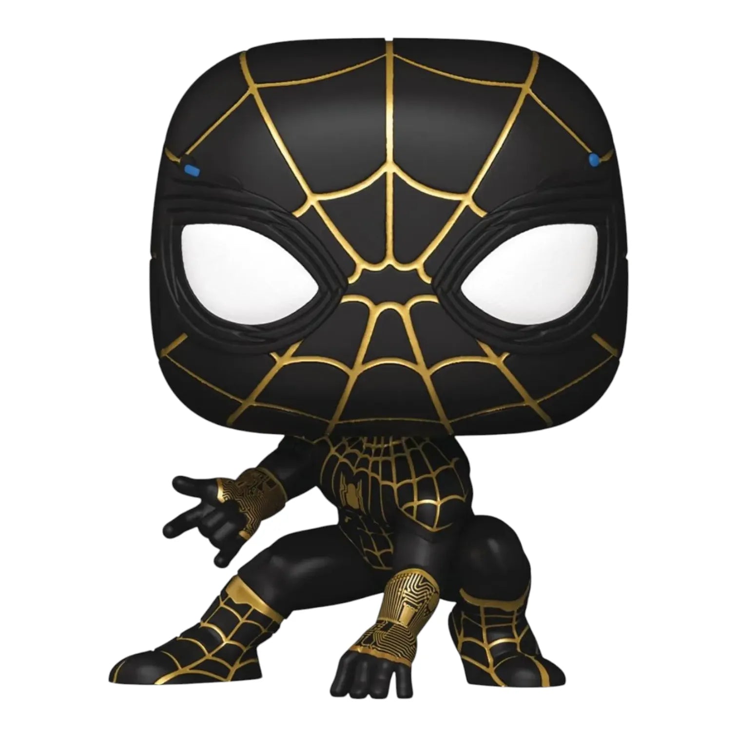 Funko Pop Spiderman Black Gold Suit 911 Figure