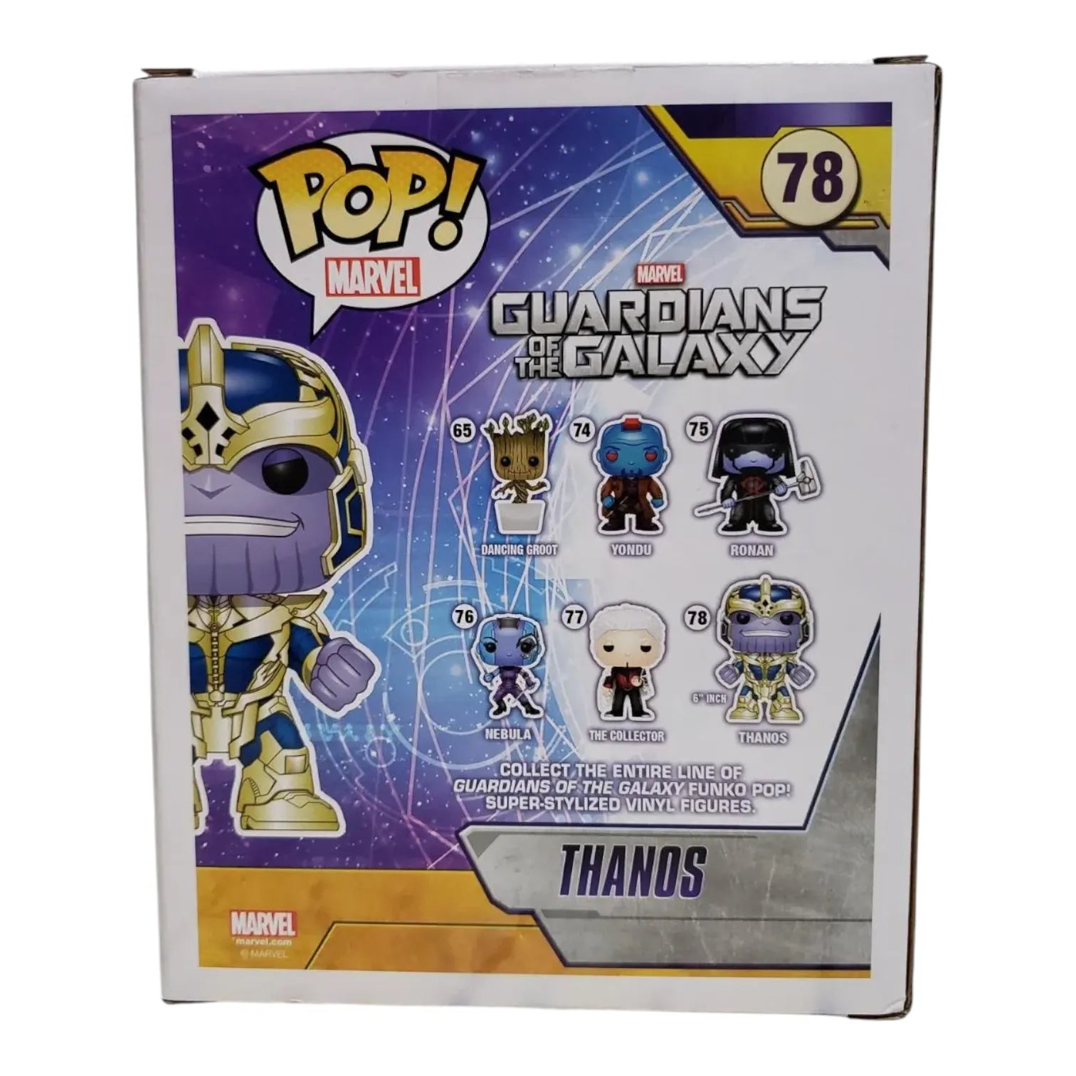 Funko Pop Marvel GOTG Thanos 78 Figure
