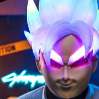 DBZ Super Saiyan Glowing Shapeshifting Cosplay Mask