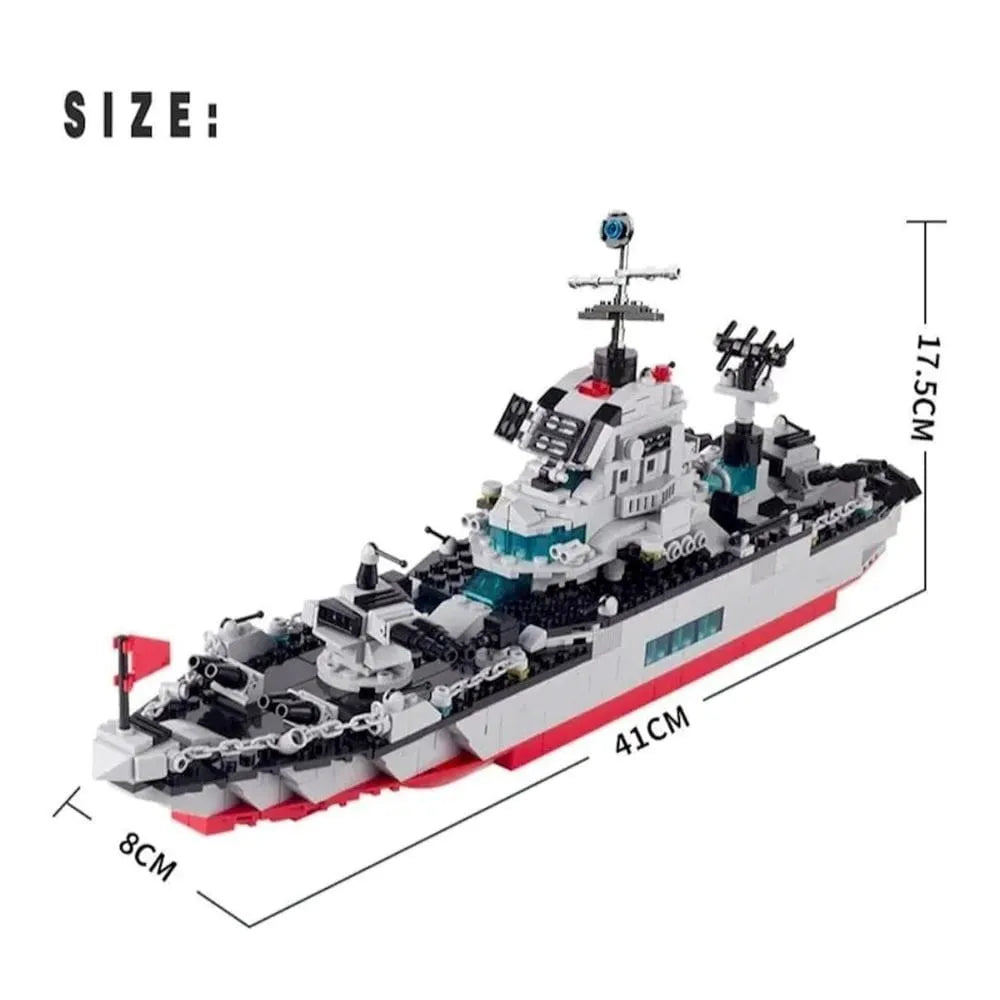 Decool Battle Cruiser Building Blocks (739 Pcs)