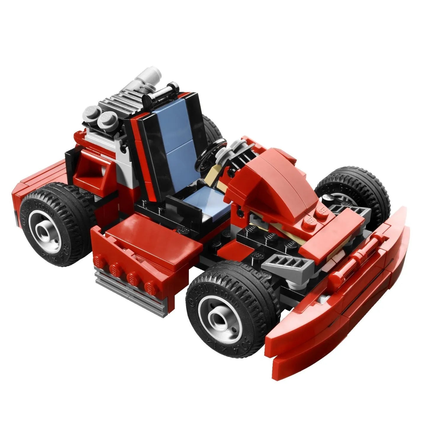Brick Super Speedster 3-in-1 Building Blocks (278 Pcs)