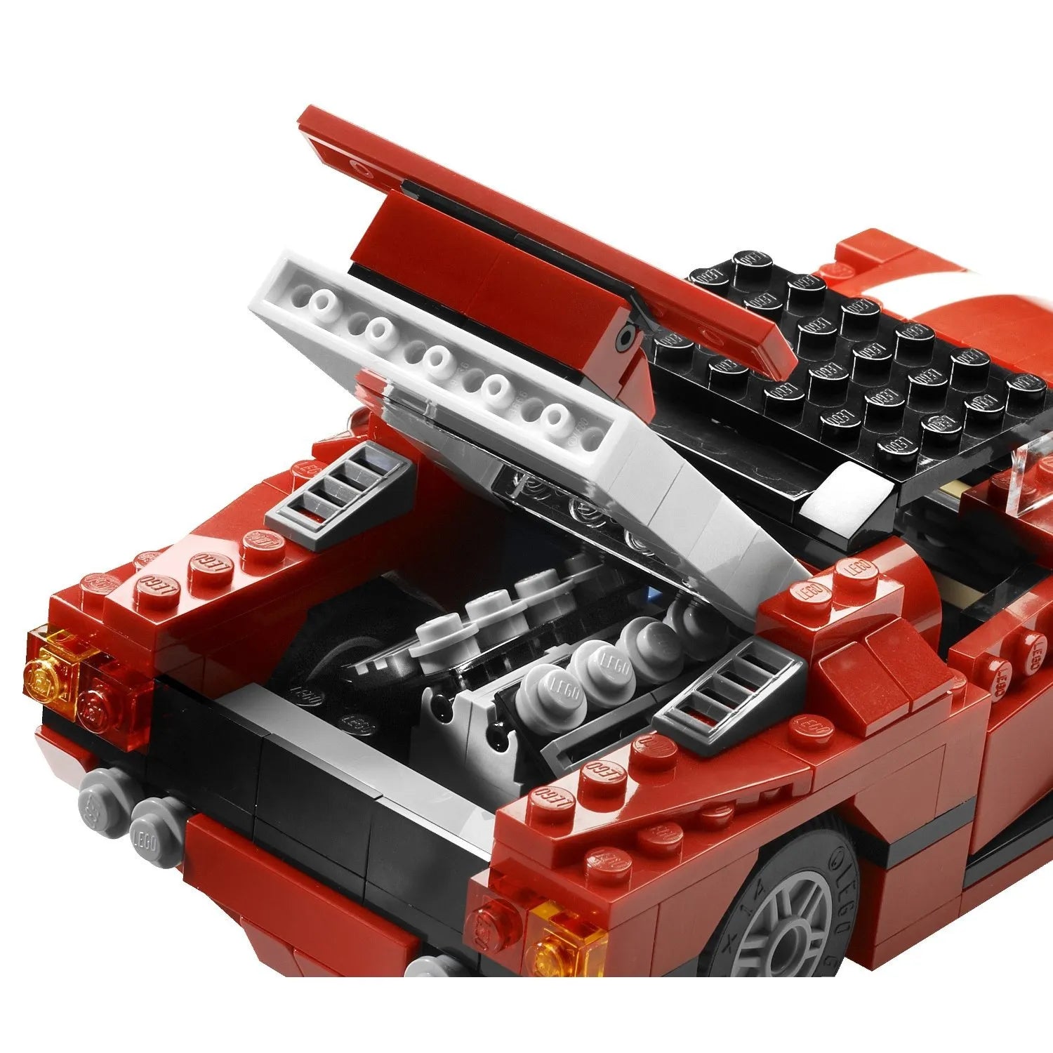 Brick Super Speedster 3-in-1 Building Blocks (278 Pcs)