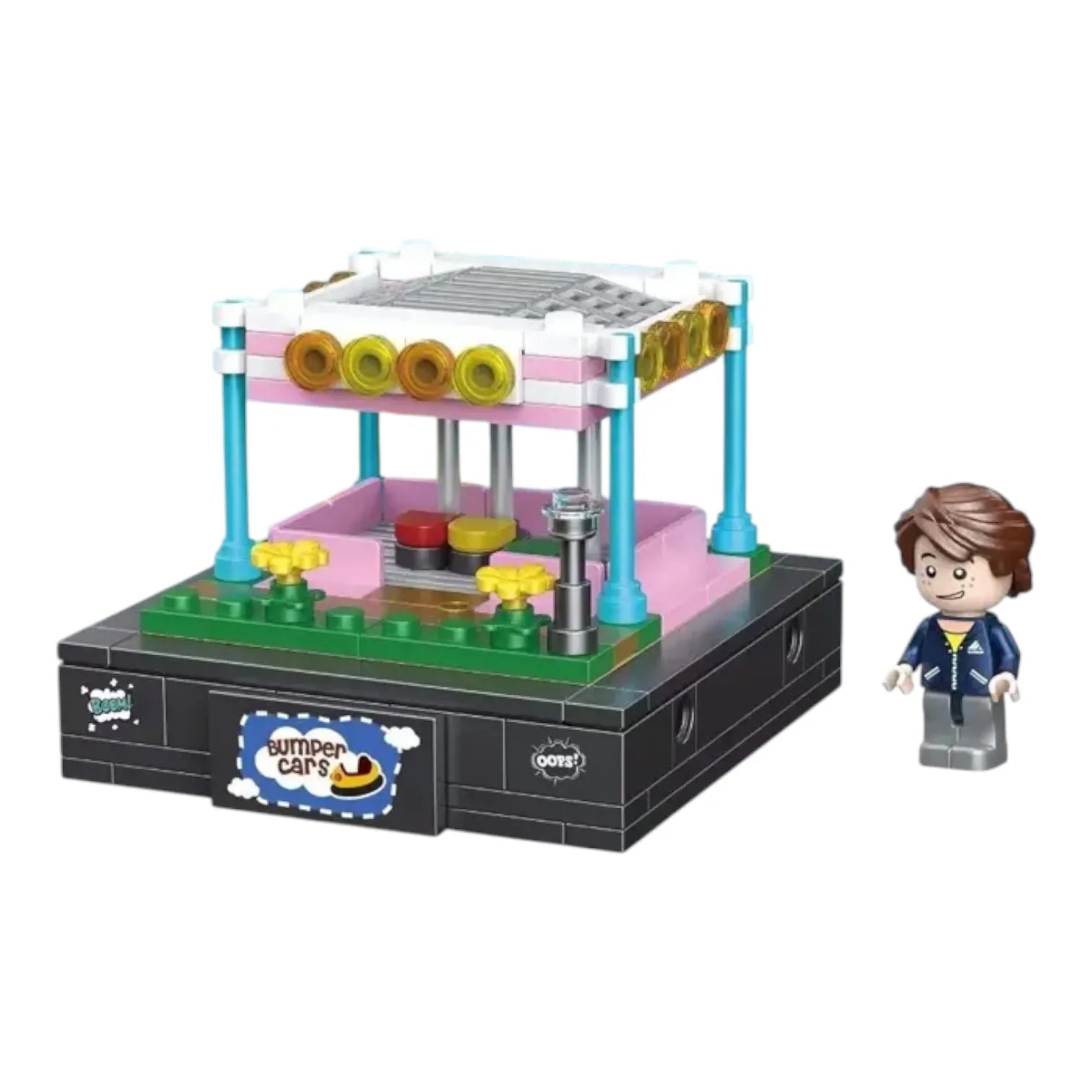 DECOOL Bumper Cars City Building Blocks (144 Pcs)