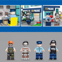 DECOOL Police Bureau Building Blocks (1129 Pcs)