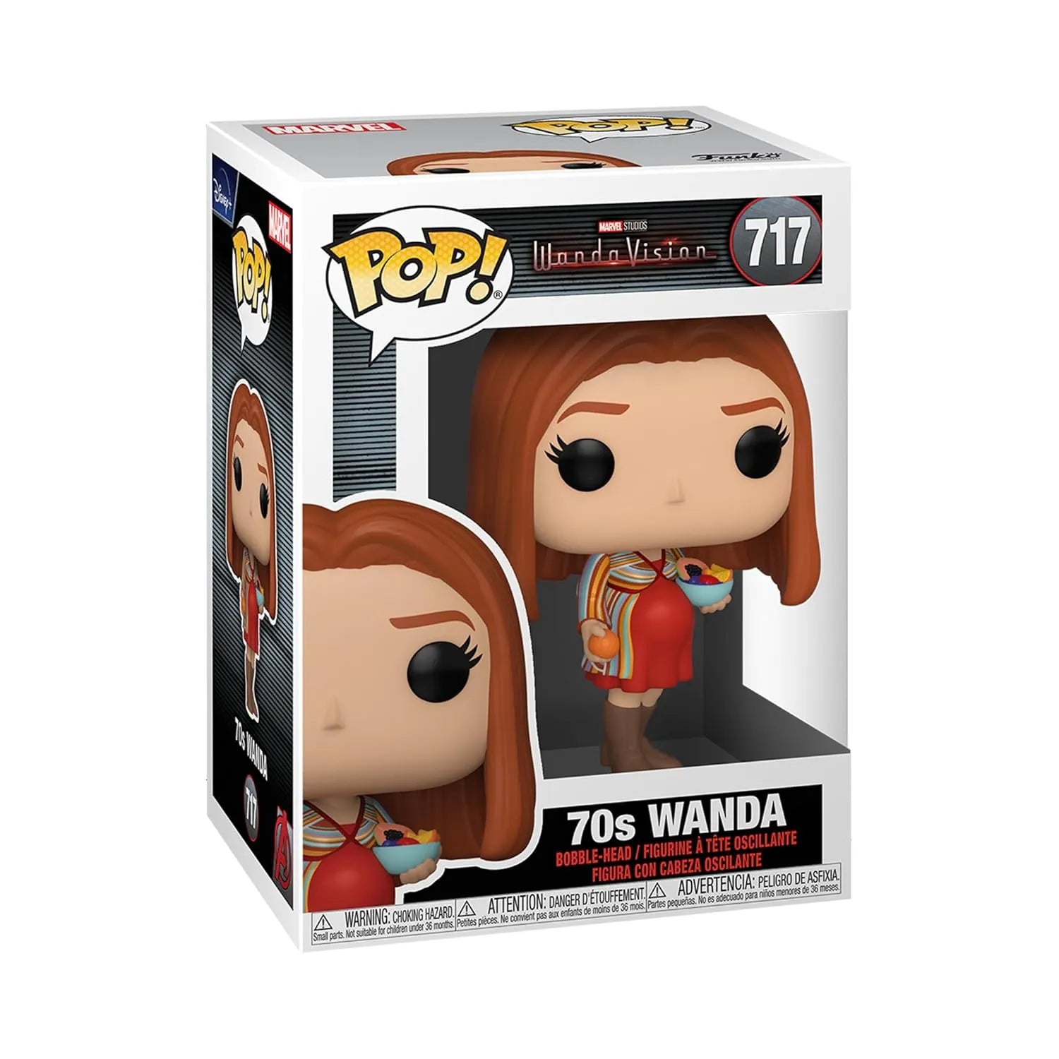 Funko Pop Marvel 70s Wanda 717 Figure