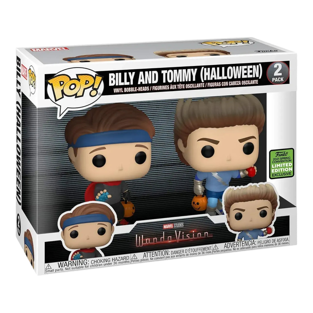 Funko Pop WandaVision Billy & Tommy Figurine