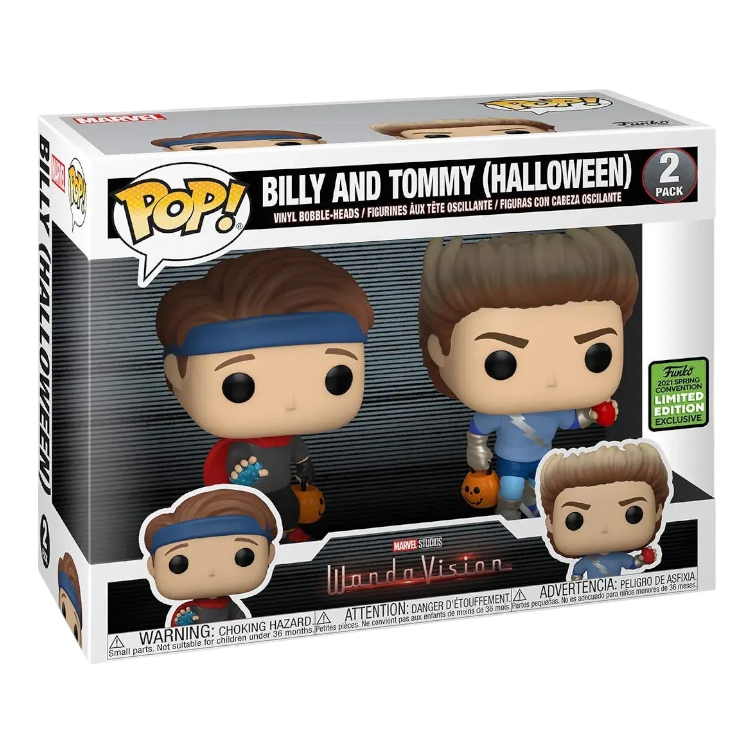 Funko Pop WandaVision Billy & Tommy Figurine